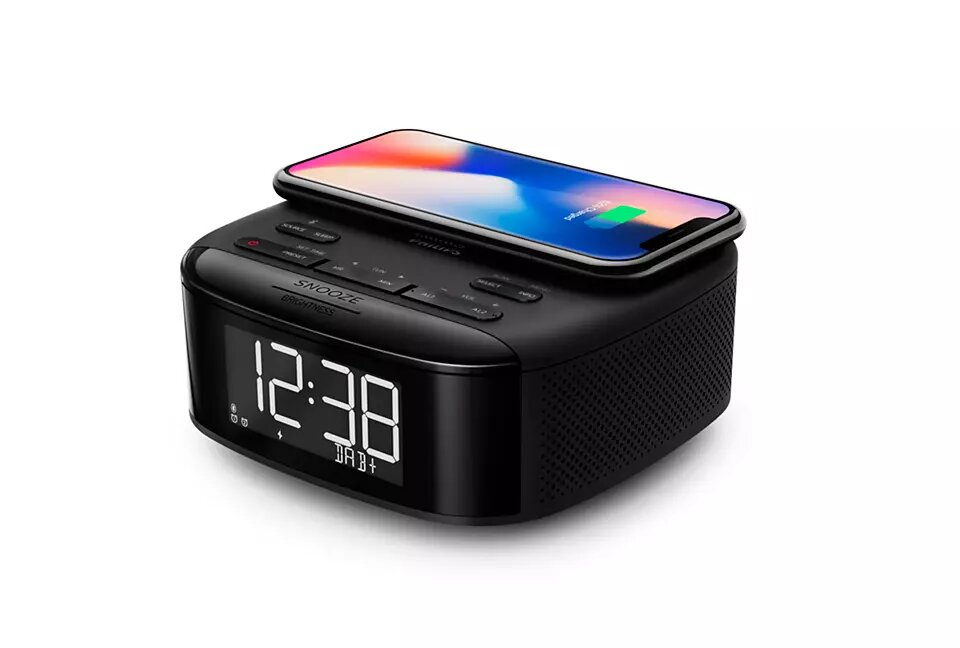 Philips TAR7705 QI and Bluetooth Clock Radio Direct Imports